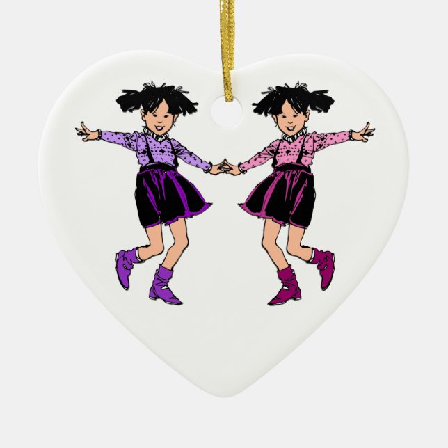 Ornamento De Cerâmica Irmã, você é minha melhor amiga adorna (Frente)