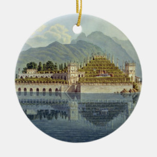 Ornamento De Cerâmica Isola Bella, lago Maggiore: os jardins terraced,