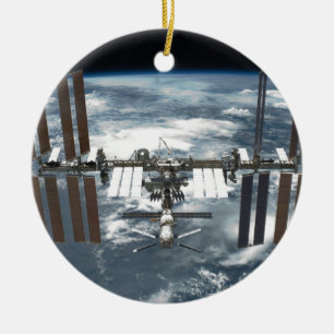 Ornamento De Cerâmica ISS da estação espacial internacional, esforço