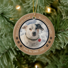 Ornamento De Cerâmica Jack Russell Dog Pet Memorial Ornament Natal