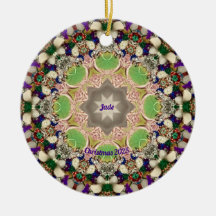 JADE ~ CHRISTMAS Roxo Verde Azul 2025