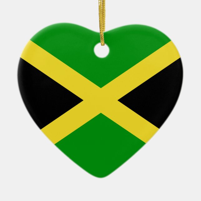 Ornamento De Cerâmica Jamaica (Frente)