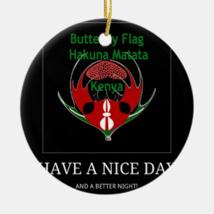 Ornamento De Cerâmica Jambo Kenya