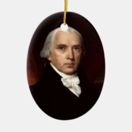 Ornamento De Cerâmica James Madison