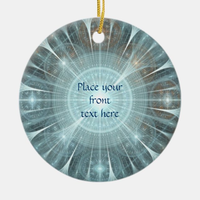 Ornamento De Cerâmica Janela Catedral de Natal (Frente)