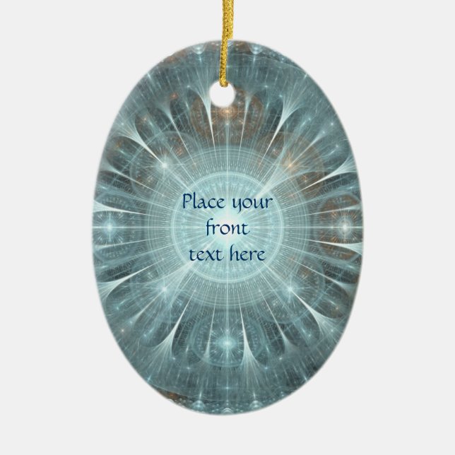 Ornamento De Cerâmica Janela Catedral de Natal (Frente)