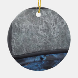 Ornamento De Cerâmica Janela de proteção de caminhão azul