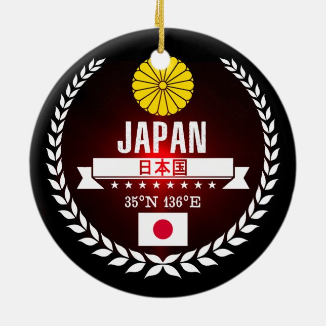 Ornamento De Cerâmica Japão (Traseira)