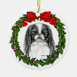 Ornamento De Cerâmica Japonês Chin Art de Glenda S. Harlan