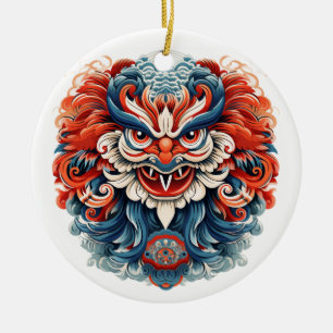 Ornamento De Cerâmica Japonês Tengu
