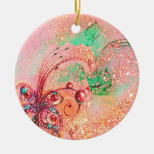 ORNAMENTO DE CERÂMICA JARDIM DA PLANTA DE BORBOLETA PERDIDA DAS SOMBRAS