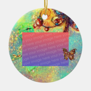 Ornamento De Cerâmica JARDIM DO Modelo Azul de Foto de SOMBRAS PERDIDAS