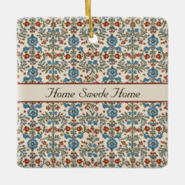 Ornamento De Cerâmica Jardim Norueguês, personalizado