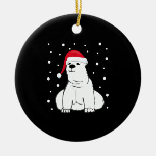 Ornamento De Cerâmica Jardim Polar Animais do Jardim Zoológico de Natal