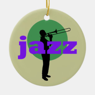 Ornamento De Cerâmica Jazz