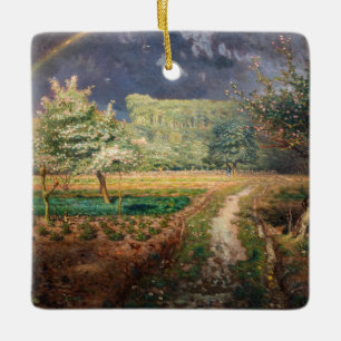 Ornamento De Cerâmica Jean-Francois Millet - Primavera em Barbizon