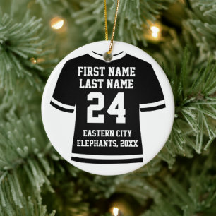 Ornamento De Cerâmica Jersey de futebol americano