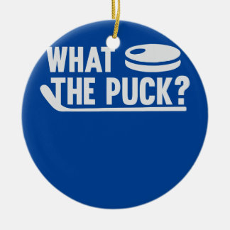 Ornamento De Cerâmica jersey de hockey com goleiro de hóquei em gelo can