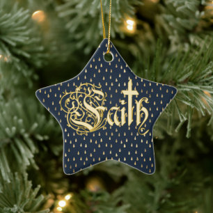 Ornamento De Cerâmica Jesus Cristo Religião Cristã Atravessa o Natal