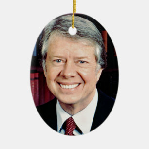 Ornamento De Cerâmica Jimmy Carter