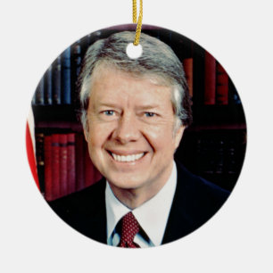 Ornamento De Cerâmica Jimmy Carter