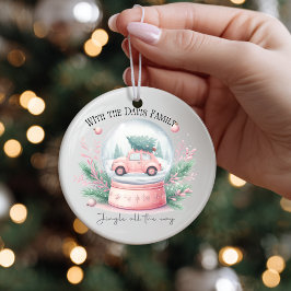 Ornamento De Cerâmica Jingle All the Way Christmas Ornament