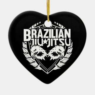 Ornamento De Cerâmica Jiu Jitsu Emblem