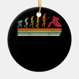 Ornamento De Cerâmica Jiu Jitsu Evolution T-Shirt BRAZILIAN JITSU MMA