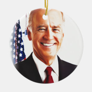 Ornamento De Cerâmica Joe Biden-For EUA Presidente 2016
