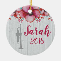 Jogador de Trompete para Oferta Floral Personaliza