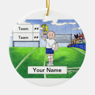 Ornamento De Cerâmica Jogador de voleibol - homem