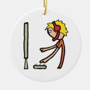 Ornamento De Cerâmica Jogador do eSports