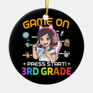 Ornamento De Cerâmica Jogo Levado Até 3º Ano De Volta Ao Jogador Da Esco