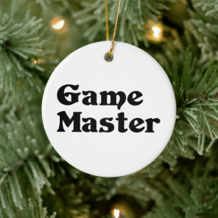 Ornamento De Cerâmica Jogo mestre