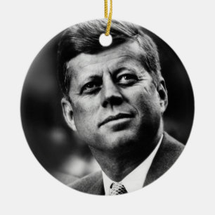 Ornamento De Cerâmica John F Kennedy Presidente