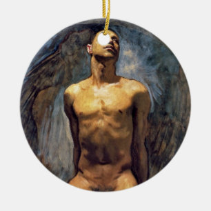 Ornamento De Cerâmica John Singer Sargent - Estudo Masculino
