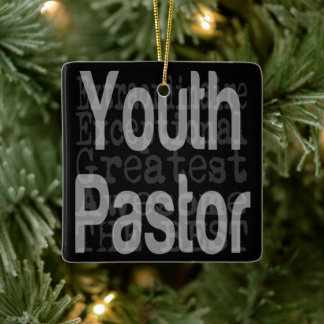 Ornamento De Cerâmica Jovem Pastor Extraordinário