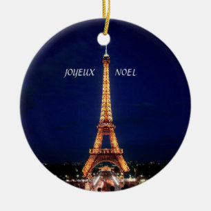 ORNAMENTO DE CERÂMICA JOYEUX, NOEL (FELIZ NATAL)