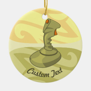 Ornamento De Cerâmica Joystick Cerâmica Ornament