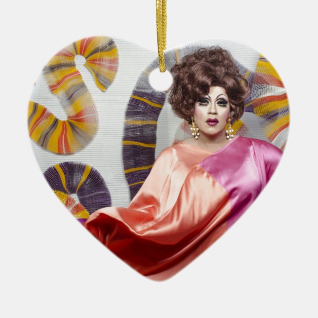 Ornamento De Cerâmica Juanita MAIS! (Frente)