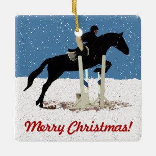 Ornamento De Cerâmica Jumper Bonito de Natal