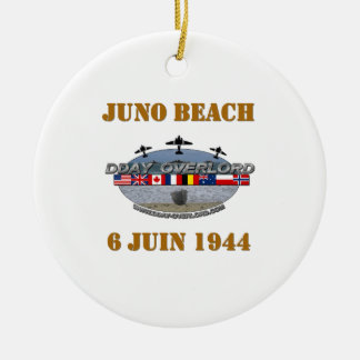 Ornamento De Cerâmica Juno Beach 1944 Normandie