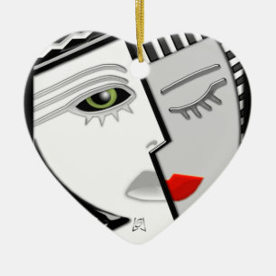 Ornamento De Cerâmica Juntar (Puxe o ventilador)