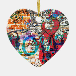 Ornamento De Cerâmica Justiça dos grafites