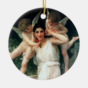 Ornamento De Cerâmica "Juventude" por Bouguereau