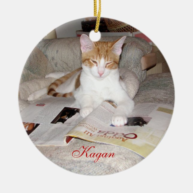 Ornamento De Cerâmica Kagan Ornament Design 2 (Frente)