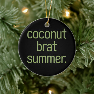 Ornamento De Cerâmica Kamala Harris Coco Bicha Verão 2024 