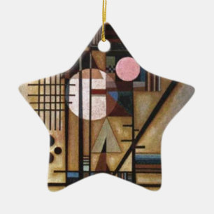 Ornamento De Cerâmica Kandinsky Construção Suave