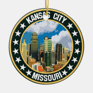 Ornamento De Cerâmica Kansas City