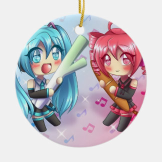 Ornamento De Cerâmica Kasane teto x miku